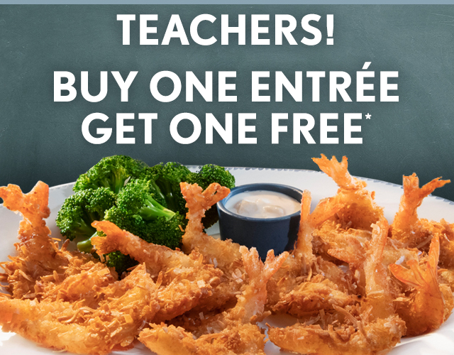 Calling all teachers We're STILL celebrating you! 📚🏫 Red Lobster